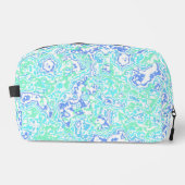 Retro Groovy Boho Hippie Trippy, farbenfroher Marm Waschbeutel (Vorderseite)