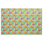 Retro Groovy Bold Hippie Blume Muster Stoff (Fat Quarter (45,7 x 55,9 cm))