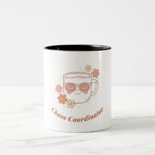 Retro Groovy Chaos Koordinator MAMA Kaffeetasse