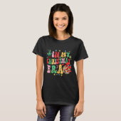 Retro Groovy Christmas In My Christmas Era Xmas T-Shirt (Vorne ganz)