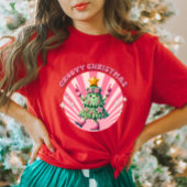 Retro Groovy Christmas Women's T - Shirt