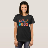Retro Groovy Class of 2035 Grow With Me Class Back T-Shirt (Vorne ganz)