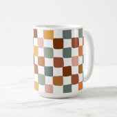 Retro Groovy Coffee Tasse (VorderseiteRechts)