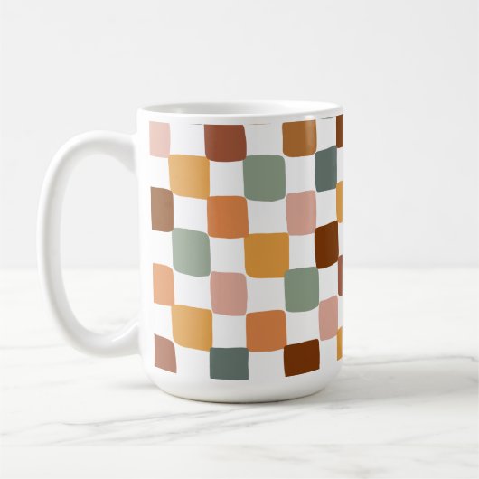 Retro Groovy Coffee Tasse (Links)