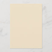 Retro Groovy Colorful Wavy Boho Wedding Begleitkarte (Rückseite)