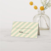 Retro Groovy Colorful Wavy Boho Wedding Platzkarte (Rückseite)