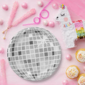 Retro GROOVY Disco Ball Brautparty Pappteller (Party)