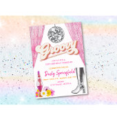 Retro Groovy Disco Einladung