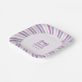 Retro Groovy Disco-Junggesellinnenabschied Pappteller (Gewinkelt)