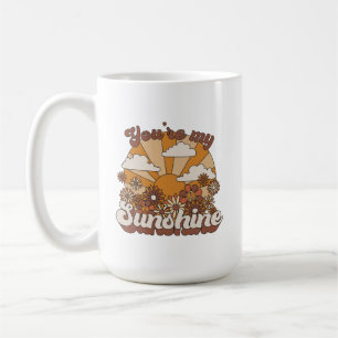 Retro Groovy   Du bist mein Sonnenschein Kaffeetasse