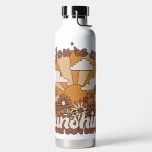 Retro Groovy   Du bist mein Sonnenschein Trinkflasche
