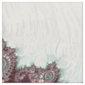 Retro Groovy Eclectic Bohemisch Spiral Fraktal Stoff (Nahaufnahme)