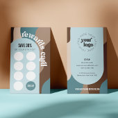 Retro Groovy Einzigartiger Schönheitssalon Nail We Treuekarte