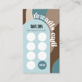 Retro Groovy Einzigartiger Schönheitssalon Nail We Treuekarte (Vorderseite)