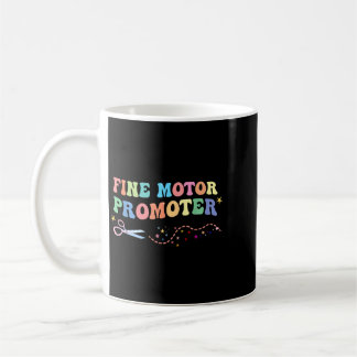 Retro Groovy Feinmotorik Förderer Beruflich Kaffeetasse