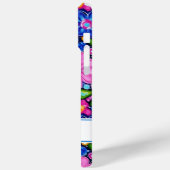 Retro Groovy Floral Personalisiert Case-Mate iPhone Hülle (Rückseite / Links)