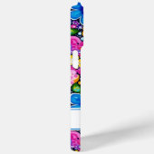 Retro Groovy Floral Personalisiert Case-Mate iPhone Hülle (Rückseite / Rechts)