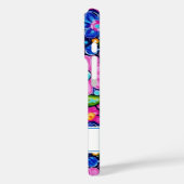 Retro Groovy Floral Personalisiert Case-Mate iPhone Hülle (Rückseite / Links)