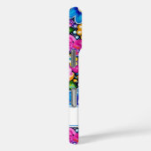 Retro Groovy Floral Personalisiert Case-Mate iPhone Hülle (Rückseite / Rechts)