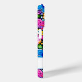 Retro Groovy Floral Personalized Case-Mate iPhone Hülle (Rückseite / Rechts)