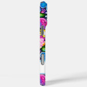 Retro Groovy Floral Personalized Case-Mate iPhone Hülle (Rückseite / Rechts)