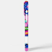 Retro Groovy Floral Personalized Case-Mate iPhone Hülle (Rückseite / Links)