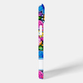 Retro Groovy Floral Personalized Case-Mate iPhone Hülle (Rückseite / Rechts)