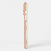 Retro Groovy Floral Phone Case iPhone Hülle (Linke Seite)