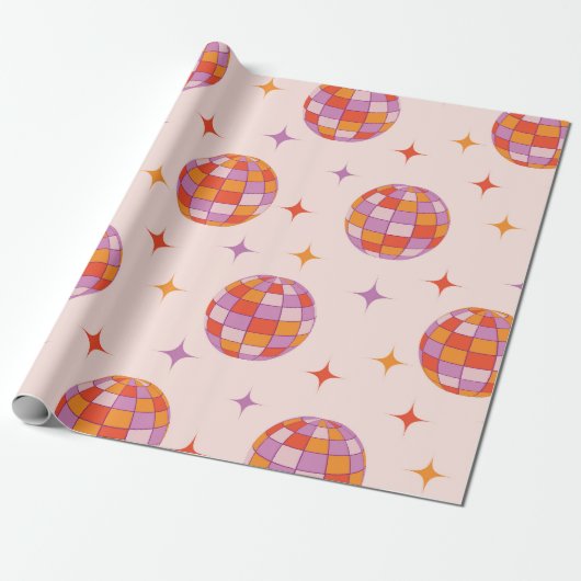 Retro Groovy Frische Pasta machen Geschenkpapier (Ungerollt)