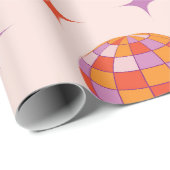 Retro Groovy Frische Pasta machen Geschenkpapier (Rolleneckpunkt)