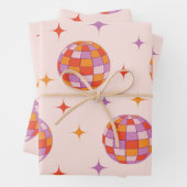 Retro Groovy Frische Pasta machen Geschenkpapier Set (Beispiel)