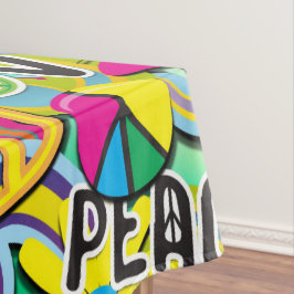 Retro Groovy FUN 60er Liebe Geburtstagsparty Tischdecke