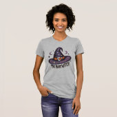 Retro Groovy Fun Hexenkostüme Frauen T-Shirt (Vorne ganz)