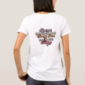 Retro Groovy Funny Sarkastic T - Shirt (Rückseite)