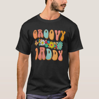 Retro Groovy Geburtstagsfamilie Matching Niedlich  T-Shirt