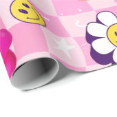 Retro Groovy Geschenkpapier (Rolleneckpunkt)