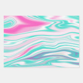 Retro Groovy Geschenkpapier Set (Vorderseite 2)