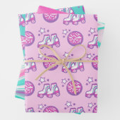 Retro Groovy Geschenkpapier Set (Beispiel)