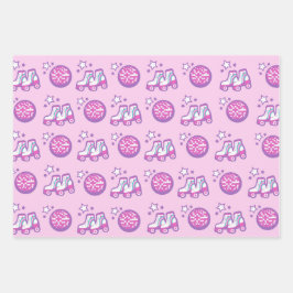 Retro Groovy Geschenkpapier Set