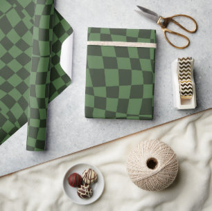 Retro-Groovy, gewellt Geschenkpapier