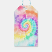 Retro Groovy Ghost Hippie Halloween Geburtstag Geschenkanhänger (Rückseite)