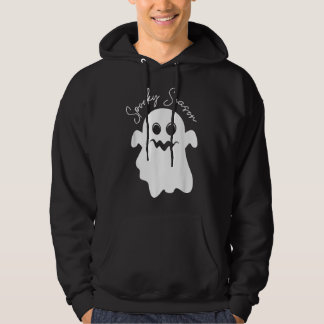 Retro Groovy Ghost Spooky Season Halloween Kostüm Hoodie