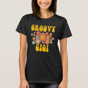 Retro Groovy Gigi Matching Family 1. Geburtstag Pa T-Shirt