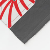 Retro Groovy Good Fleecedecke (Ecke)