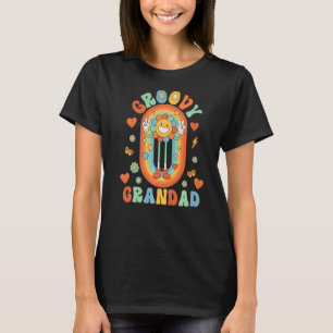 Retro Groovy Grandad Groovy Geburtstagsparty Groov T-Shirt