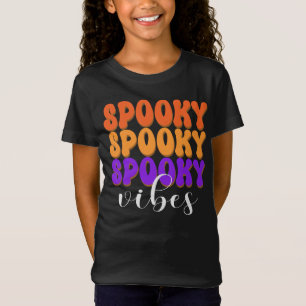 Retro Groovy Gruselige Stimmung Halloween T-Shirt