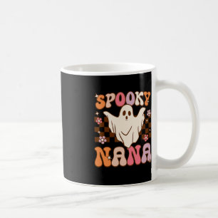 Retro Groovy Halloween Ghost Spooky Nana Kostüm Kaffeetasse