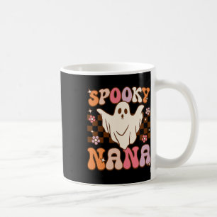 Retro Groovy Halloween Ghost Spooky Nana Kostüm Kaffeetasse
