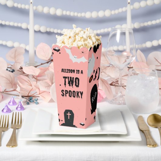 Retro Groovy Halloween leckte einen ersten Geburts Geschenkschachtel (Hochzeit)