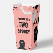 Retro Groovy Halloween leckte einen ersten Geburts Geschenkschachtel (Vorderseite)